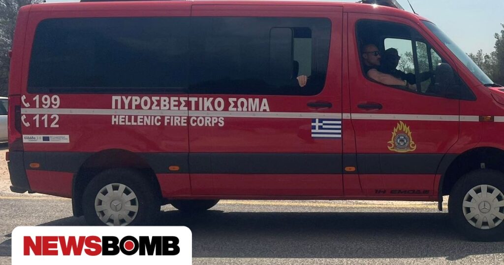 Σαλαμίνα: Βελτιωμένη η εικόνα της φωτιάς