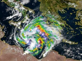 Καιρός – Ιταλοί μετεωρολόγοι: Βαθύς μεσογειακός κυκλώνας πλήττει Ιταλία, Μάλτα, Λιβύη και Ελλάδα