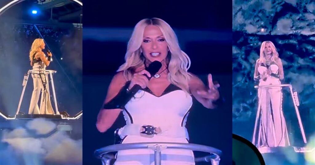 «Καμία φαντασία!»: Ποιας διεθνούς φήμης star αντιγραφή ήταν η έναρξη της Άννας Βίσση στο ΟΑΚΑ – Δείτε τις ομοιότητες (video)
