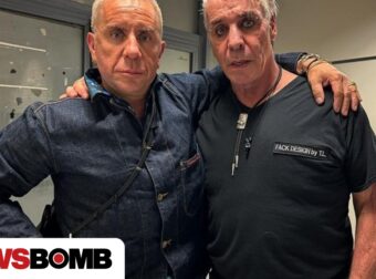 Όταν ο Γιώργος Μαζωνάκης τραγουδούσε το Du Hast και πόζαρε με τον Till Lindemann των Rammstein