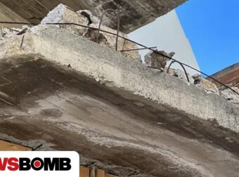 Ηράκλειο: Κατέρρευσε μπαλκόνι από τον 4ο όροφο
