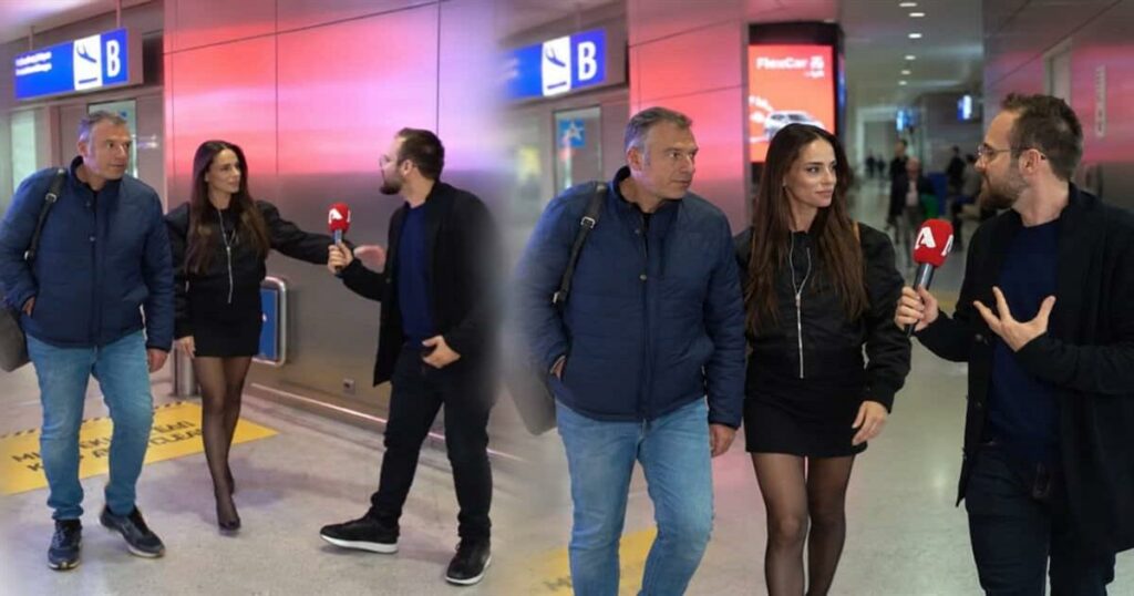 Μαρία Αντωνά: Με καuτό μίνι και δωδεκάποντο στο αεροδρόμιο! Τι απαντά για τη δημόσια συγγνώμη της Κουτσελίνη – Δίπλα της ο Λιάγκας (video)